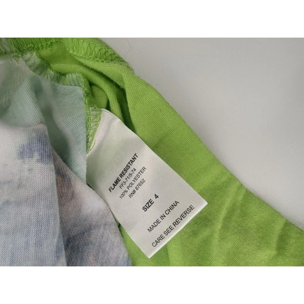 Yoda Mario Character Toddler Boy Pajama Lot Bundle 0f 2 Long Sleeves Sizes 4-5T